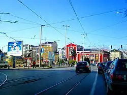 Het straatbeeld in Vazrajdane