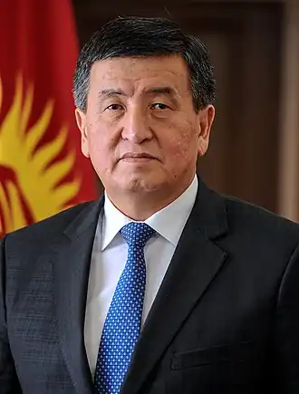 Sooronbaj Zjeenbekov in 2016