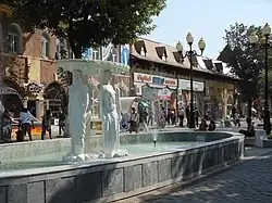 Winkelstraat in Jejsk