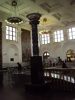 Interieur van de stationshal