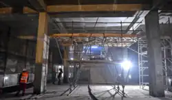 De ruwbouw in mei 2015