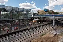 De afwerking in volle gang een maand voor de oplevering