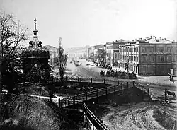 Jevropeiska Plosjtsja door Franciszek de Mezer.