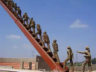 Monument ter gedachtenis aan de aanslag