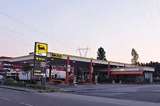 Agip in de Italiaans stad Florence