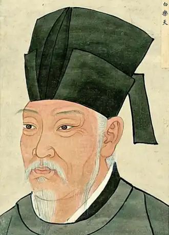 Bai Juyi, miniatuur