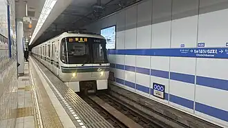 Kaigan-lijn op de kaart