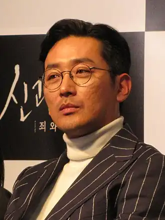 Hoofdrolspeler Ha Jung-woo in 2017