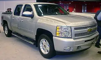 Een Chevrolet Silverado 1500 uit 2010
