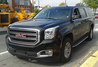 Een GMC Yukon XL uit 2015