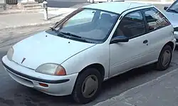 Geo Metro hatchback (1995–1997)
