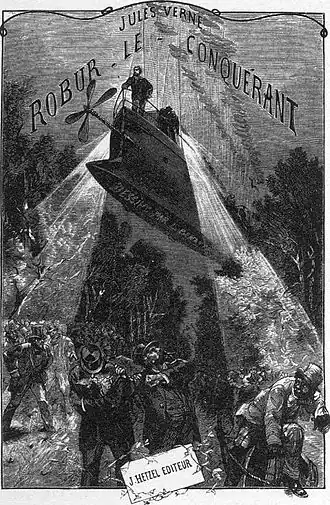 Voorpagina van Robur de veroveraar