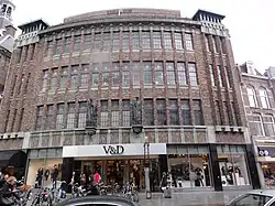 V&D aan de Schapenmarkt 4-6 in 's-Hertogenbosch