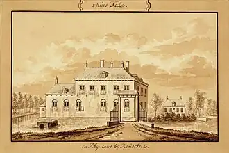 Den Toll begin 18e eeuw