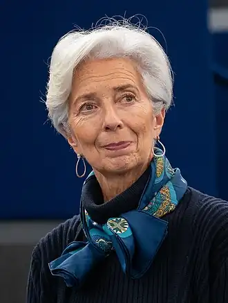 Christine Lagarde in 2020
