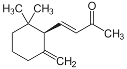 {Structuurformule van γ-jonon