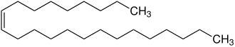 structuurformule van (Z)-9-tricoseen