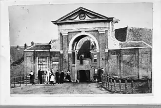 Derde Westerpoort met zicht op het Breed