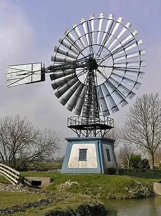 De Amerikaanse windmotor van Tirns