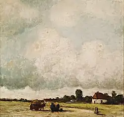 Kempisch landschap, 1927, schilderij, collectie Jakob Smitsmuseum