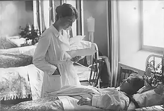 Andrea Andreen rond 1920