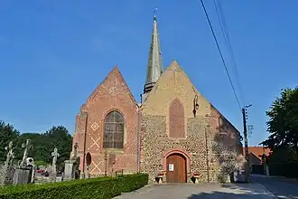 De Sint-Omaarskerk in Ochtezele