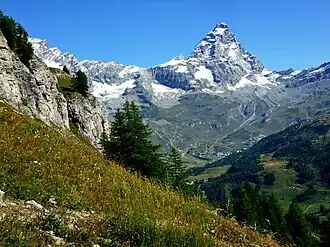 Matterhorn vanuit Breuil-Cervinia