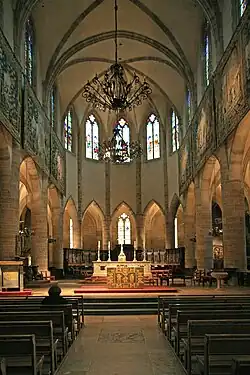 Interieur van de kathedraal