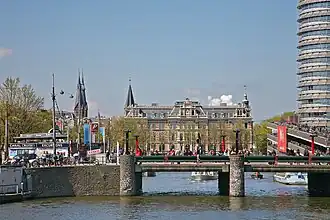 Brug 13 gezien in westelijke richting (2014)