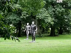 Riace Figures in het Yorkshire Sculpture Park