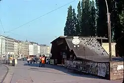 De provisorische toegang in mei 1978