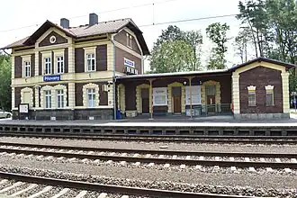 Station Pňovany in 2020
