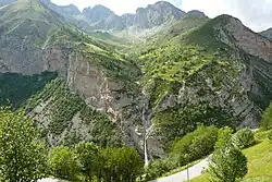 Hangend dal van Aiglière in de Franse Zee-Alpen