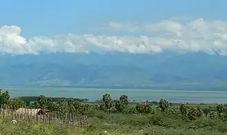 De bergen van de Sierra de Neiba