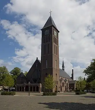 Overzicht vanaf het Sint-Gerardusplein
