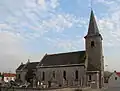 Koor en sacristie van de kerk Saint-Amand