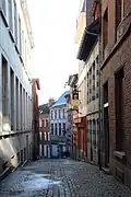Rue de la Couronne en aangrenzende percelen