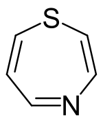 Structuurformule van 1,4-thiazepine