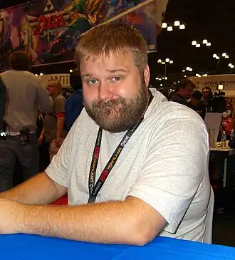 Kirkman tijdens het New York Comic Con in 2011.