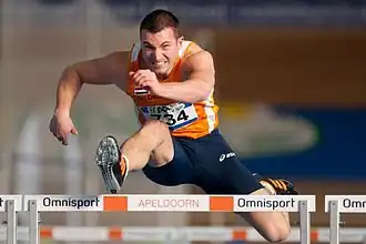 Tijdens een indoormeerkamp interland in 2010, Apeldoorn