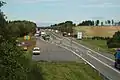 Huidige eindpunt van de A1 bij Blankenheim (2007)