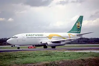 het betroffen vliegtuig twee jaar later