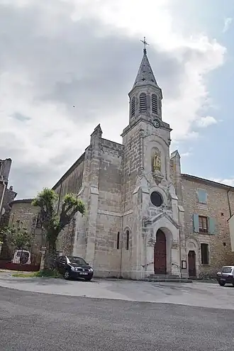 De kerk van Rivières