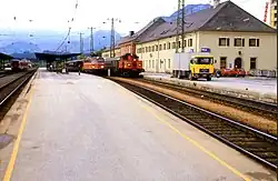 Het station op 25 mei 1984.