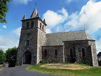 De kerk van Graissac