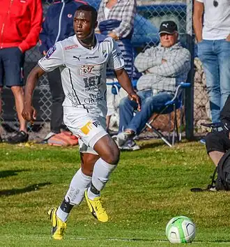 Gero in 2013 als speler van Östers IF