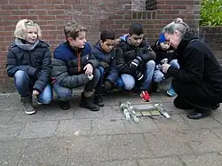 Stolpersteinelegging in Steenwijk, 7 december 2016