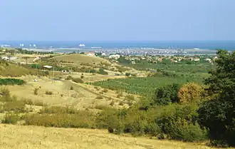 Uitzicht op Boergas en de Zwarte Zee