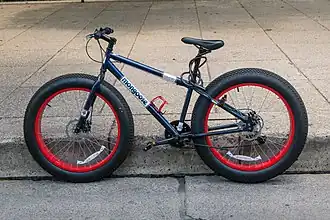 Een fatbike zonder trapondersteuning