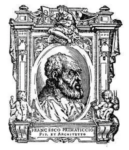 Portret Francesco Primaticcio, Le Vite (1568)